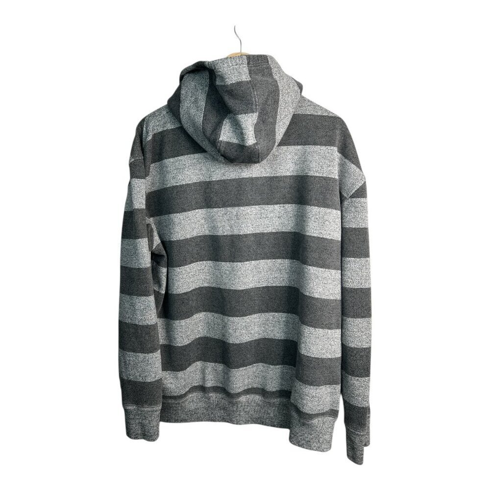 Vintage Ecko UNLTD Hoodie Mens XXL Y2K Gray Two Toned Full Zip Streetwear Hip - Picture 3 of 8